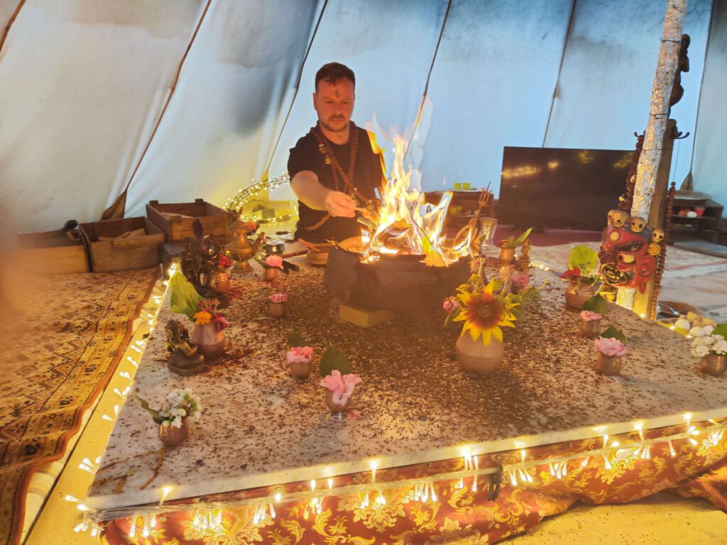 fire ritual shamanic healing